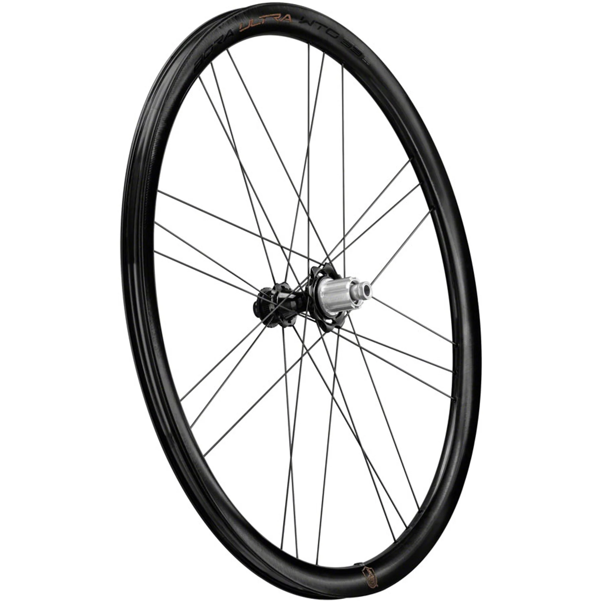Bora Ultra WTO 33 Rear Wheel - 700c, 12 x 142mm, Center-Lock, N3W, 2-Way Fit, Gray - Image 3