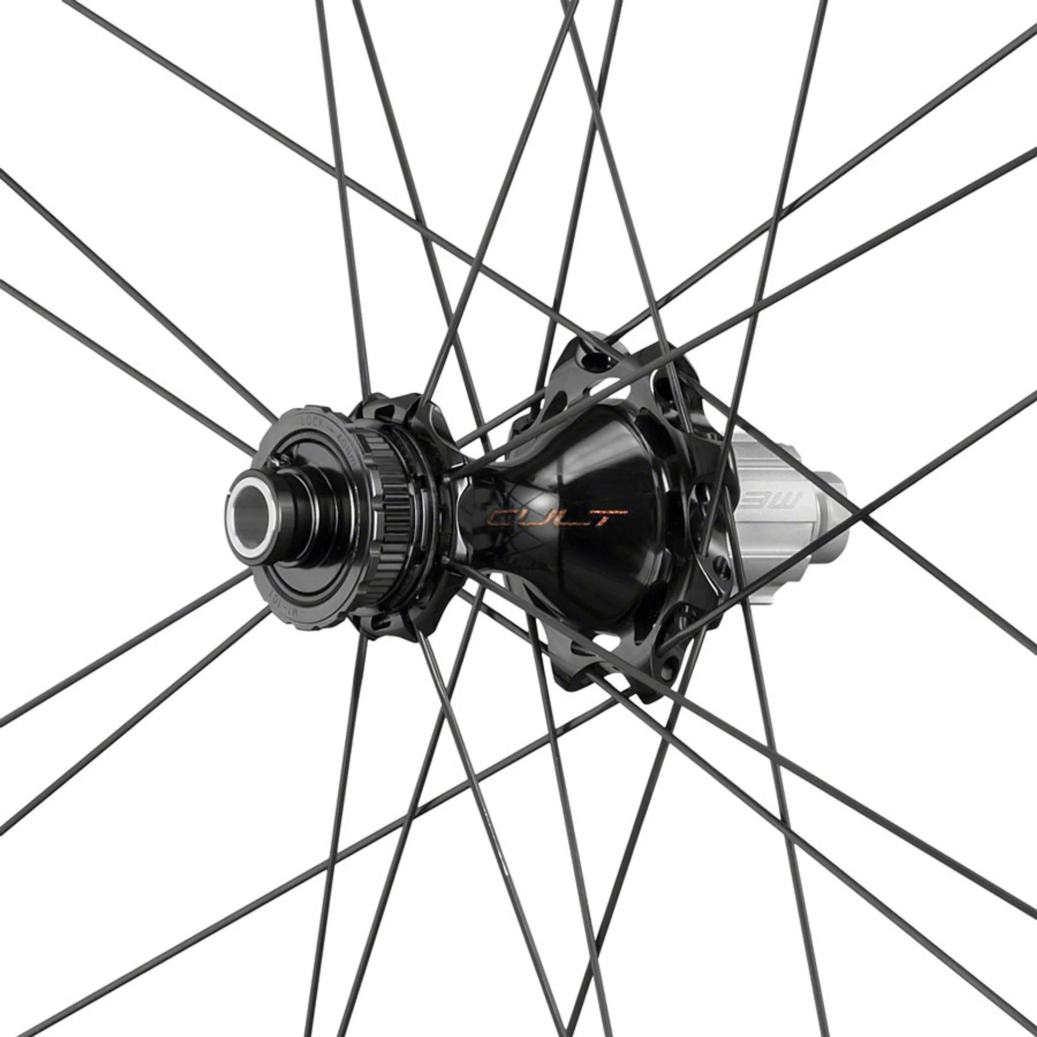 Bora Ultra WTO 33 Rear Wheel - 700c, 12 x 142mm, Center-Lock, N3W, 2-Way Fit, Gray - Image 4