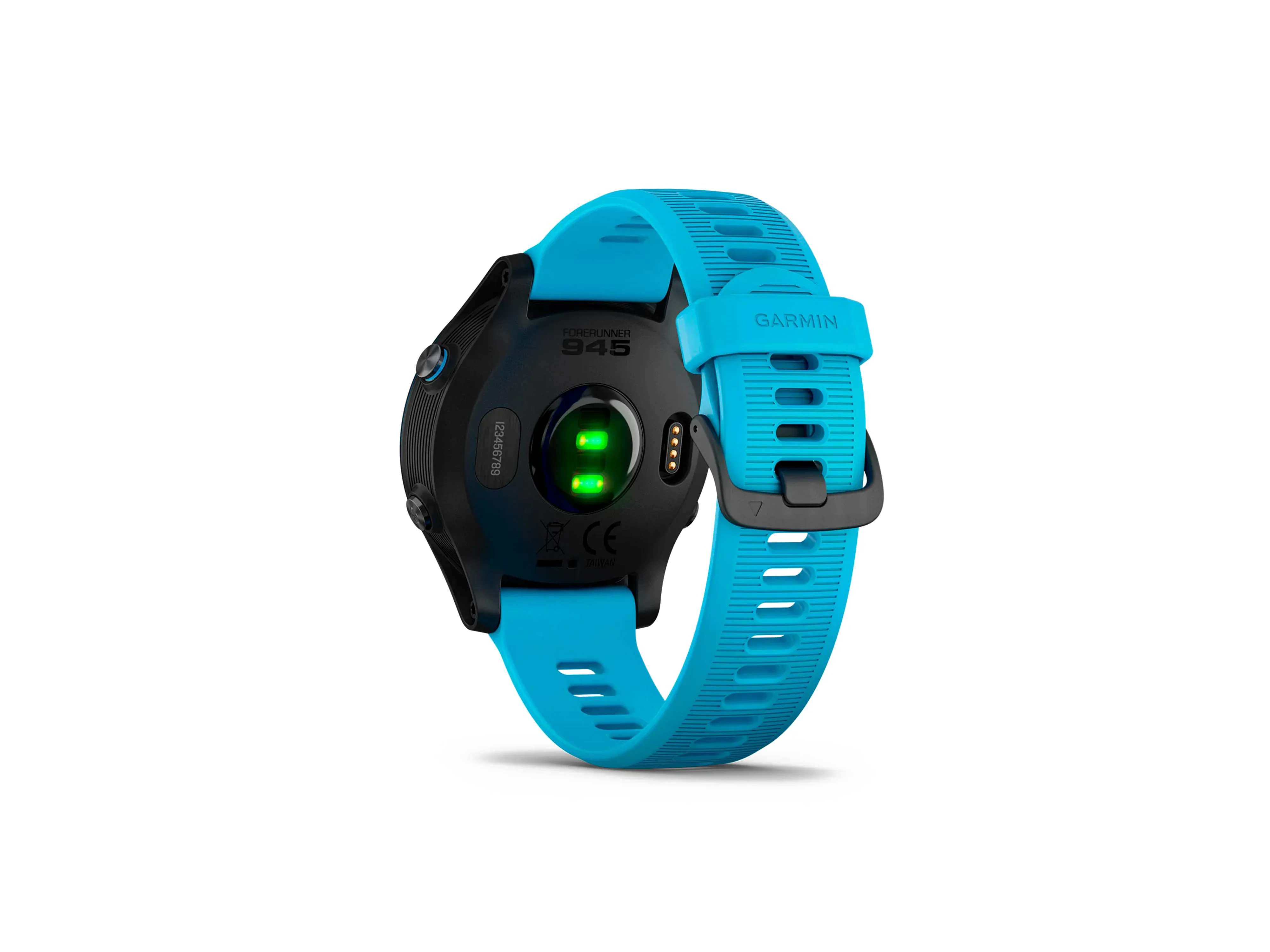 Garmin, Forerunner 945 Bundle, Watch, Watch Color: Black, Wristband: Blue - Silicone, 010-02063-10 - Image 2
