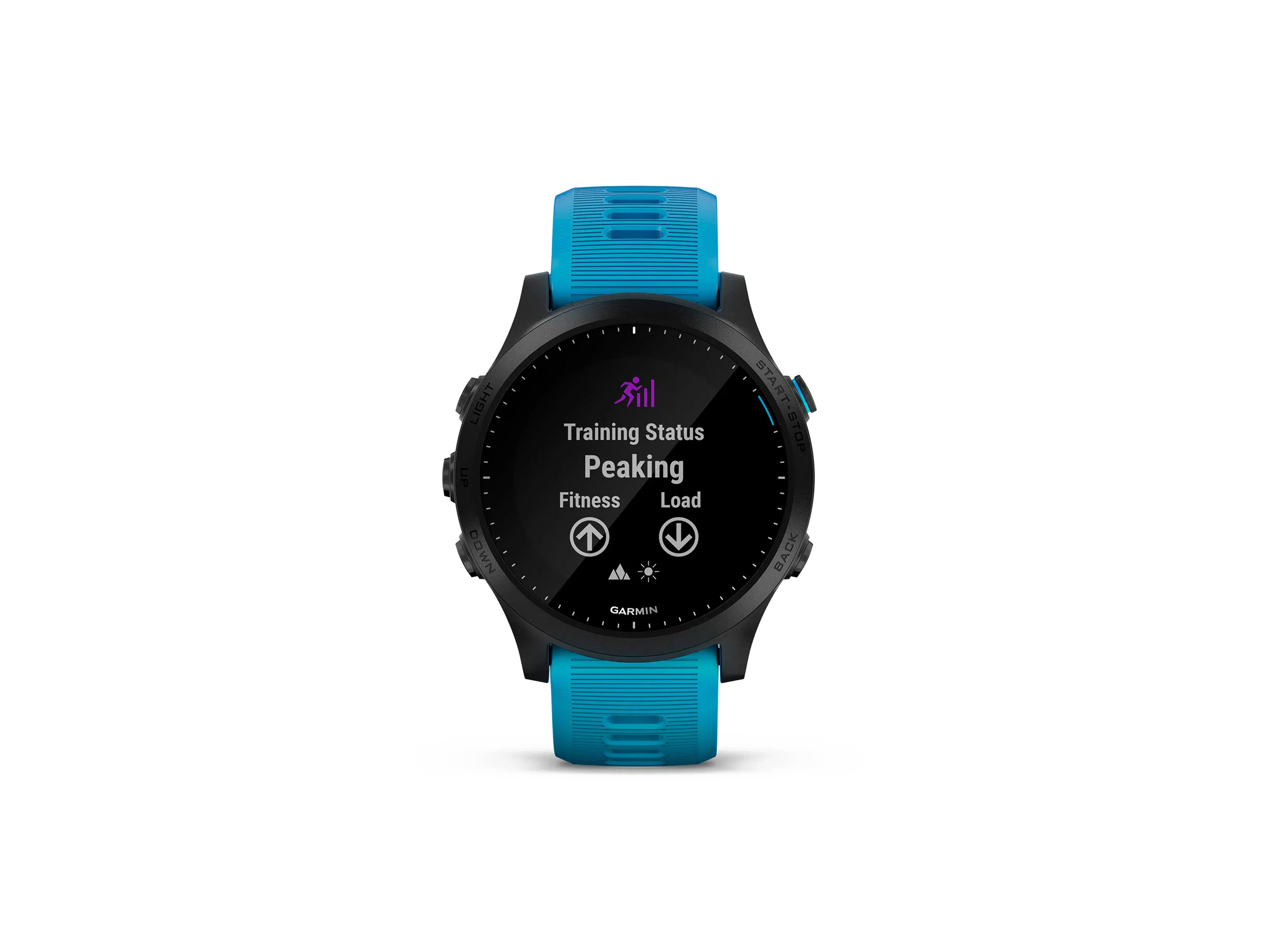 Garmin, Forerunner 945 Bundle, Watch, Watch Color: Black, Wristband: Blue - Silicone, 010-02063-10 - Image 3