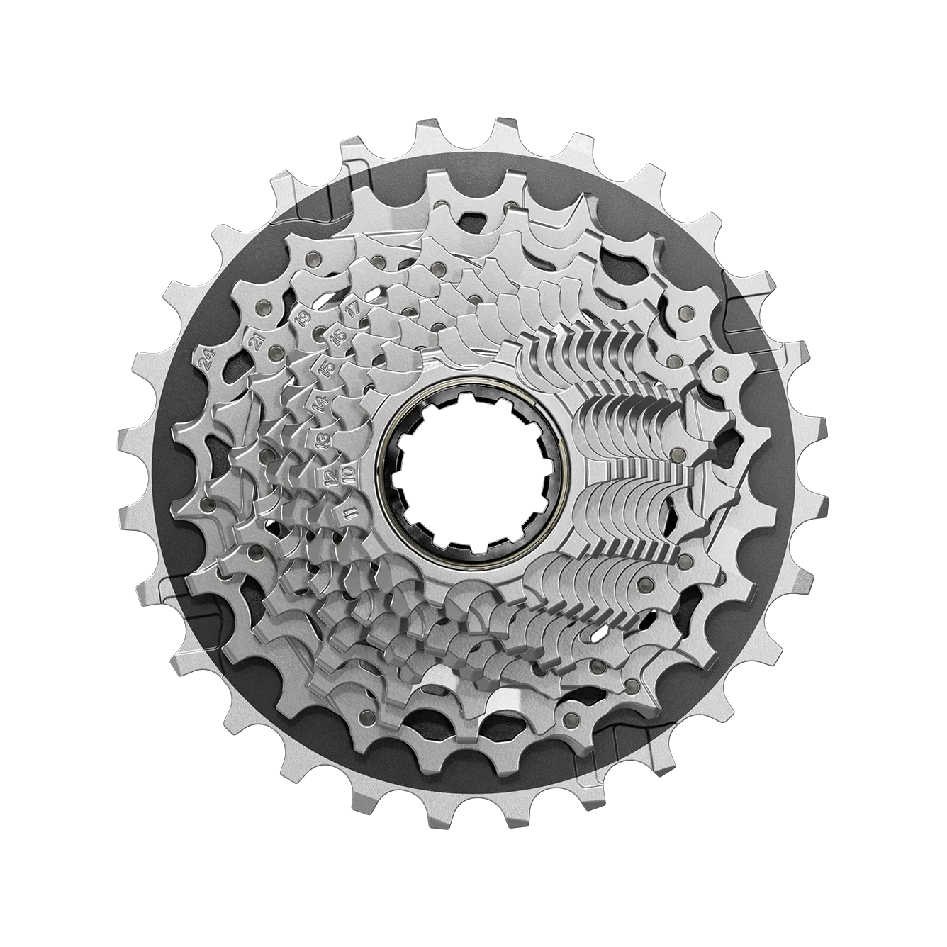 SRAM Force XG-1270 Cassette - 12-Speed, 10-33t, Silver, For XDR Driver Body, E1
