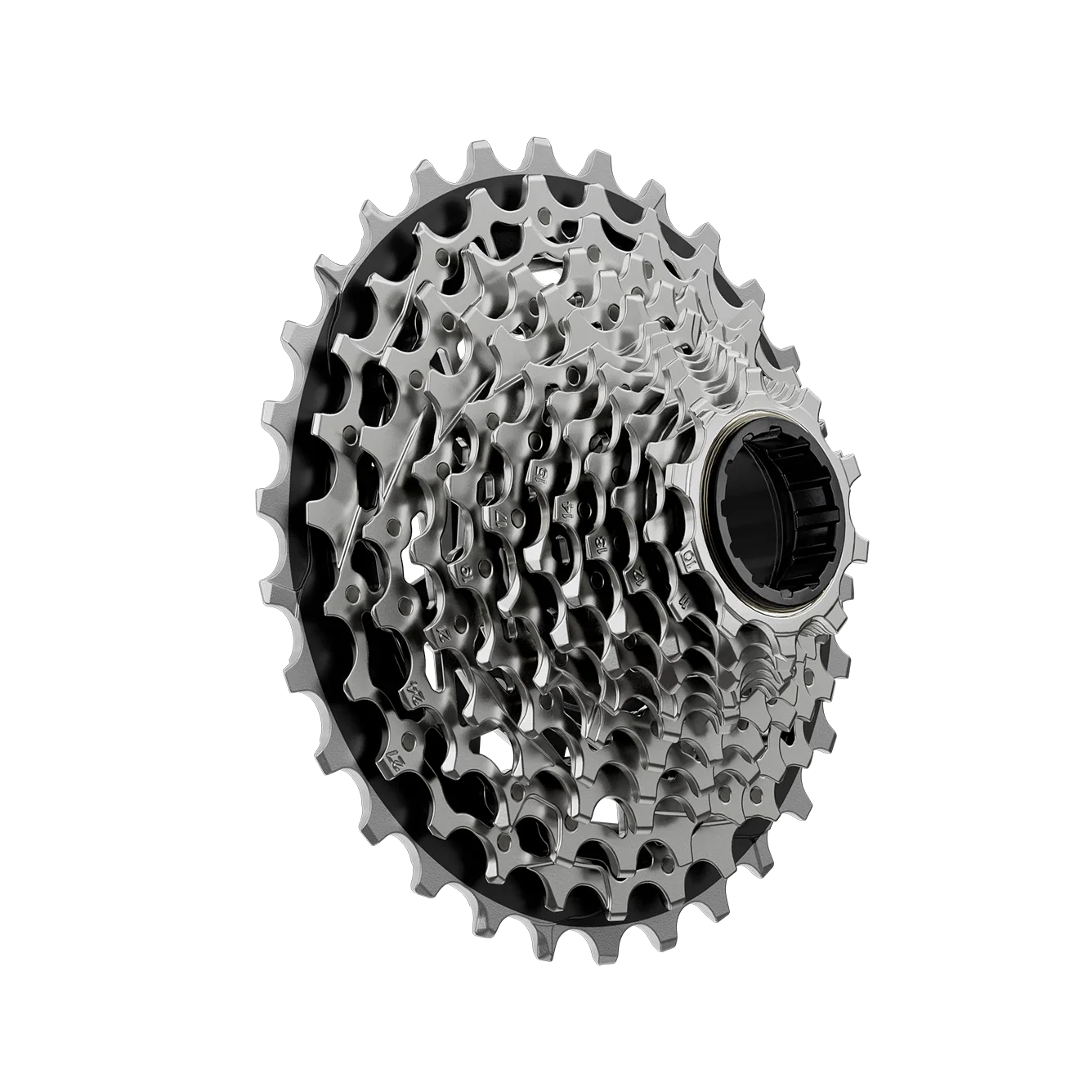 SRAM Force XG-1270 Cassette - 12-Speed, 10-33t, Silver, For XDR Driver Body, E1 - Image 2