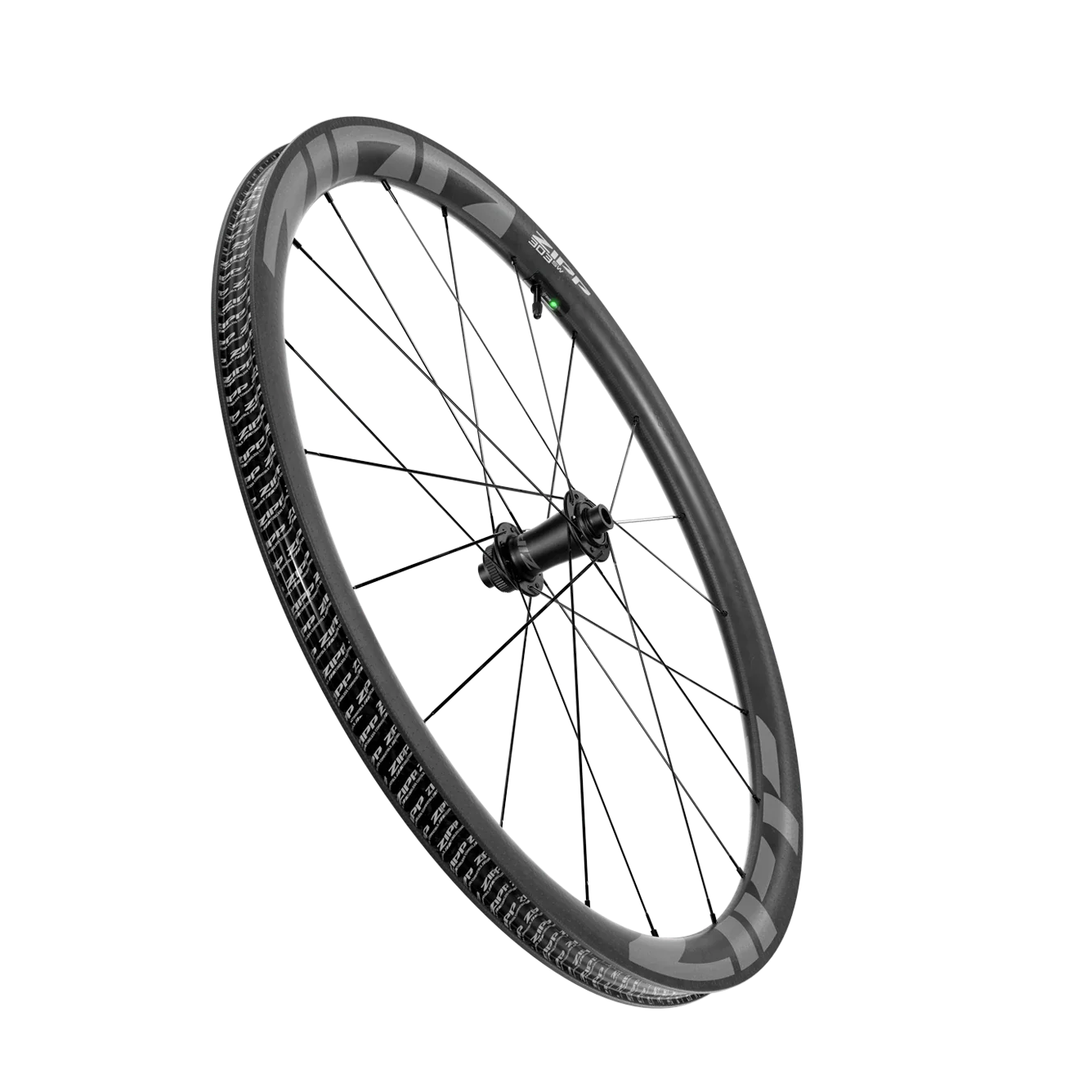 Zipp 303 SW Rear Wheel - 700, 12 x 142mm, Center-Lock, XDR, Tubeless, Carbon, w/ Wheel Sensor, A1 - Image 2
