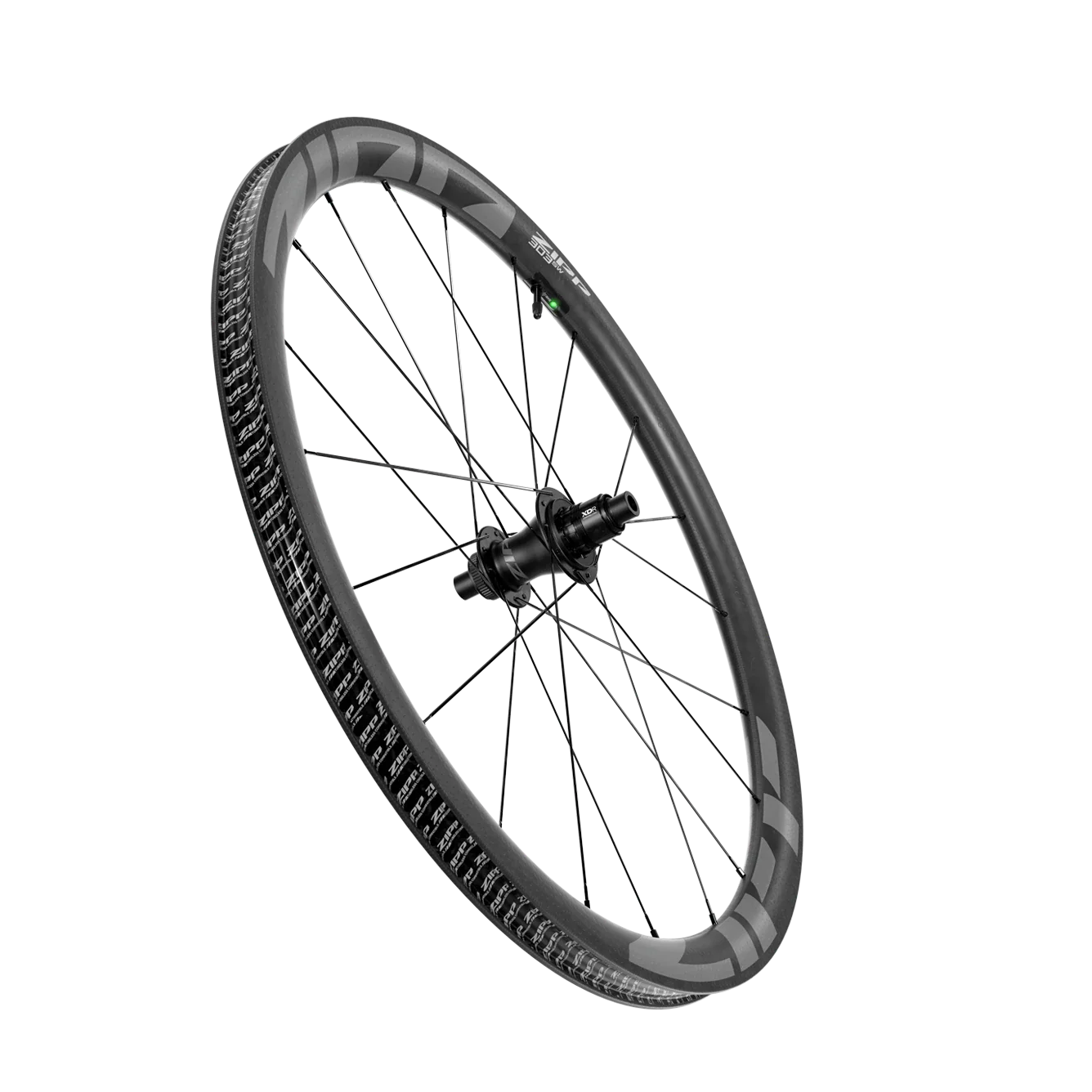 Zipp 303 SW Rear Wheel - 700, 12 x 142mm, Center-Lock, XDR, Tubeless, Carbon, w/ Wheel Sensor, A1 - Image 3