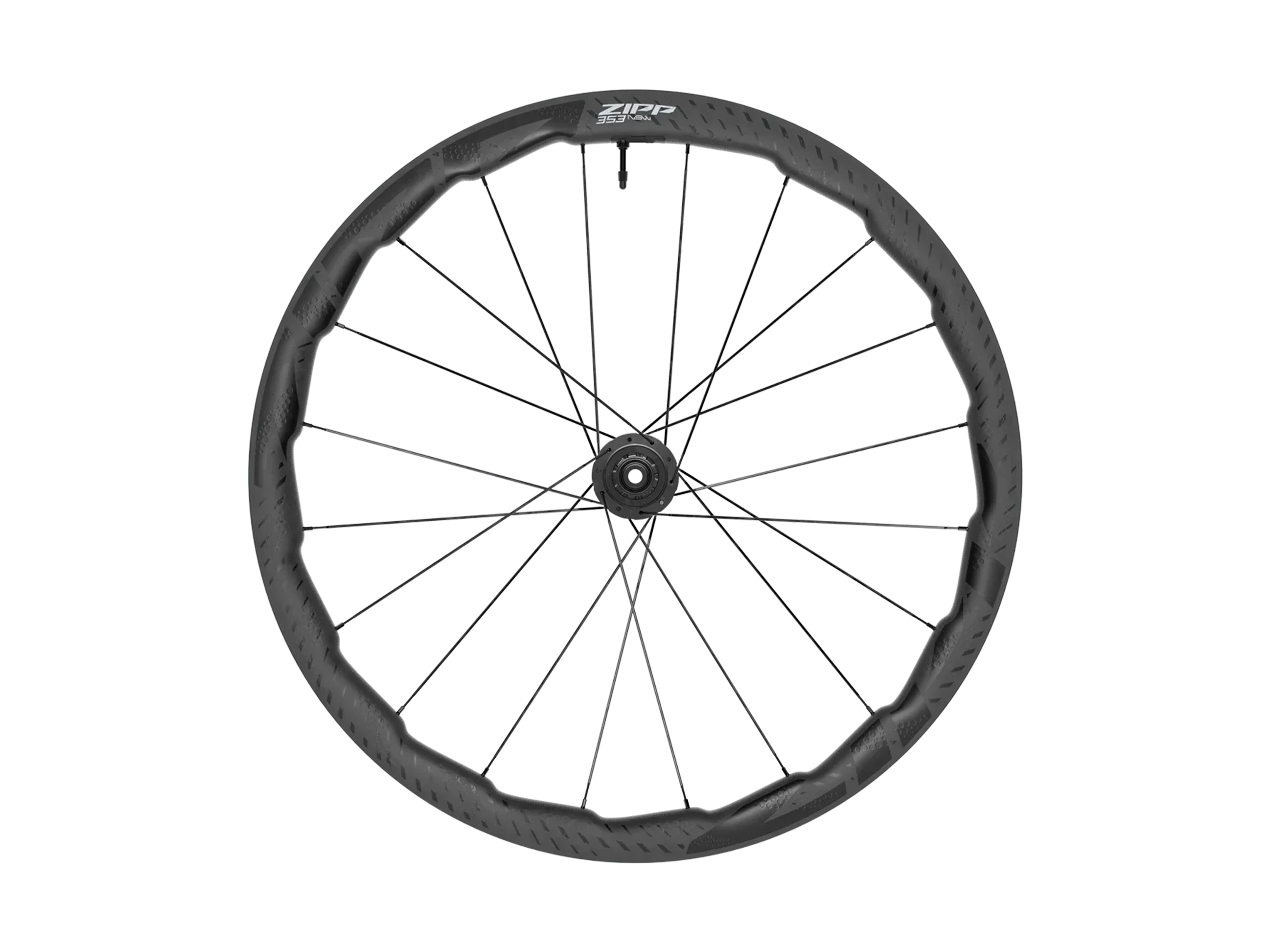 Zipp 353 NSW Front Wheel - 700, 12 x 100mm, Center-Lock, Tubeless, Carbon, w/ Wheel Sensor, B1